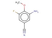 3-AMINO-5-FLUORO-4-<span class='lighter'>METHOXYBENZONITRILE</span>