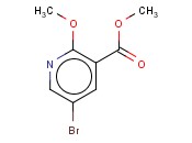 5-<span class='lighter'>溴</span>-2-甲氧基<span class='lighter'>烟酸</span>甲<span class='lighter'>酯</span>