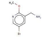 (5-BROMO-2-METHOXYPYRIDIN-3-<span class='lighter'>YL</span>)<span class='lighter'>METHANAMINE</span>