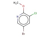 2-<span class='lighter'>甲</span><span class='lighter'>氧基</span>-3-氯-5-溴吡啶