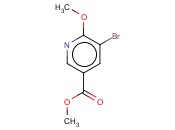 5-<span class='lighter'>溴</span>-6-甲氧基<span class='lighter'>烟酸</span>甲<span class='lighter'>酯</span>