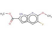 METHYL 5-FLUORO-6-METHOXY-1H-PYRROLO[2,3-B]PYRIDINE-2-CARBOXYLATE