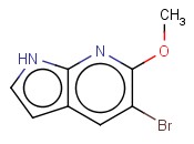 5-溴-6-<span class='lighter'>甲</span><span class='lighter'>氧基</span>-7-氮杂-<span class='lighter'>吲哚</span>