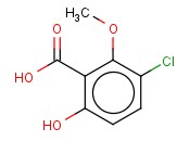 3-CHLORO-6-HYDROXY-2-METHOXYBENZOIC ACID