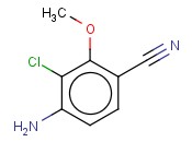 4-AMINO-3-CHLORO-2-<span class='lighter'>METHOXYBENZONITRILE</span>
