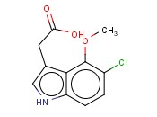 5-CHLORO-4-<span class='lighter'>METHOXYINDOLE</span>-3-ACETIC ACID