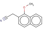 1-METHOXYNAPHTHALENE-2-<span class='lighter'>ACETONITRILE</span>