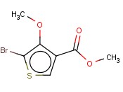 METHYL 5-BROMO-4-METHOXYTHIOPHENE-3-CARBOXYLATE