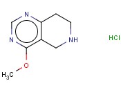 5,6,7,8-TETRAHYDRO-4-METHOXYPYRIDO[<span class='lighter'>4,3-D</span>]<span class='lighter'>PYRIMIDINE</span> HYDROCHLORIDE