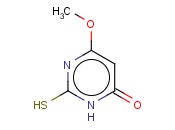 6-METHOXY-2-MERCAPTO-3H-PYRIMIDIN-4-ONE