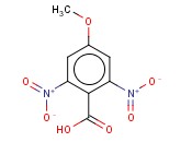 4-<span class='lighter'>甲</span><span class='lighter'>氧基</span>-2,6-二<span class='lighter'>硝基苯甲酸</span>