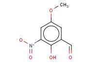 2-羟基-5-甲氧基-3-<span class='lighter'>硝基苯</span><span class='lighter'>甲醛</span>