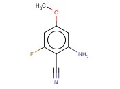 2-AMINO-6-FLUORO-4-<span class='lighter'>METHOXYBENZONITRILE</span>