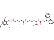 (R)-2-N-FMOC-6-(6-OXO-6-(2,4,6-TRIMETHOXYBENZYLTHIO)HEXANAMIDO)HEXANOIC ACID