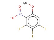 1,2,3-TRIFLUORO-5-<span class='lighter'>METHOXY</span>-4-NITRO-BENZENE