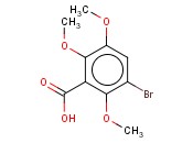 3-<span class='lighter'>溴</span>-2,5,6-三甲氧基<span class='lighter'>苯甲酸</span>