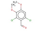 2,6-<span class='lighter'>二</span>氯-3,4-<span class='lighter'>二甲</span>氧基<span class='lighter'>苯</span><span class='lighter'>甲醛</span>