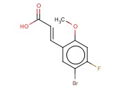 TRANS-5-BROMO-4-FLUORO-2-METHOXYCINNAMIC ACID