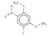 <span class='lighter'>1-FLUORO-2,4-DIMETHOXY-5-NITROBENZENE</span>