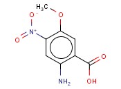 2-<span class='lighter'>氨基</span>-4-硝基-5-<span class='lighter'>甲</span><span class='lighter'>氧基</span><span class='lighter'>苯甲酸</span>