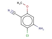 4-AMINO-5-CHLORO-2-<span class='lighter'>METHOXYBENZONITRILE</span>