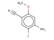4-AMINO-5-FLUORO-2-<span class='lighter'>METHOXYBENZONITRILE</span>