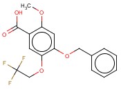 5-(2,2,2-TRIFLUOROETHOXY)-4-(BENZYLOXY)-2-METHOXYBENZOIC ACID