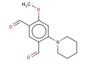 4-METHOXY-6-(PIPERIDIN-1-YL)BENZENE-1,3-DICARBALDEHYDE