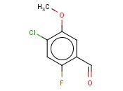 4-氯-2-氟-5-甲<span class='lighter'>氧基</span><span class='lighter'>苯</span><span class='lighter'>甲醛</span>
