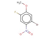 1-BROMO-4-FLUORO-5-<span class='lighter'>METHOXY</span>-2-NITROBENZENE