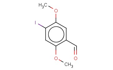 4-碘-2,5-二甲<span class='lighter'>氧基</span><span class='lighter'>苯</span><span class='lighter'>甲醛</span>