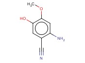 2-AMINO-5-HYDROXY-4-<span class='lighter'>METHOXYBENZONITRILE</span>