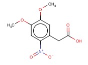 4,5-二<span class='lighter'>甲</span><span class='lighter'>氧基</span>-2-<span class='lighter'>硝基苯</span>基醋酸