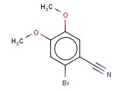 2-溴-4,5-二<span class='lighter'>甲</span>氧基<span class='lighter'>苯</span><span class='lighter'>甲</span><span class='lighter'>腈</span>