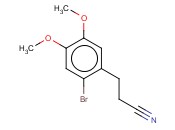 2-<span class='lighter'>溴</span>-4，5-二<span class='lighter'>甲</span>氧基<span class='lighter'>苯</span>丙<span class='lighter'>腈</span>