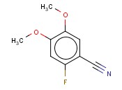 4,5-DIMETHOXY-2-FLUOROBENZONITRILE