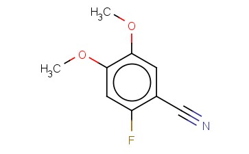 <span class='lighter'>4,5-DIMETHOXY-2-FLUOROBENZONITRILE</span>
