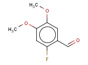 2-氟-4,5-<span class='lighter'>二甲</span>氧基<span class='lighter'>苯</span><span class='lighter'>甲醛</span>