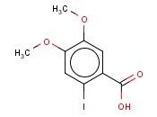 4,5-<span class='lighter'>DIMETHOXY</span>-2-IODOBENZOIC ACID