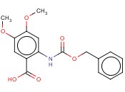 2-([(BENZYLOXY)CARBONYL]AMINO)-4,5-DIMETHOXYBENZOIC ACID