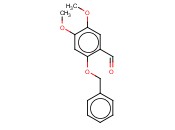 2-<span class='lighter'>苯</span>甲氧基-4,5-<span class='lighter'>二甲</span>氧基<span class='lighter'>苯</span><span class='lighter'>甲醛</span>