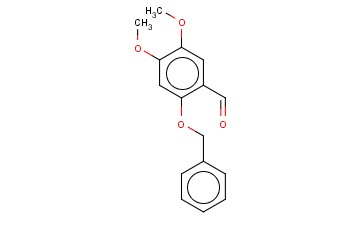 2-<span class='lighter'>苯</span>甲<span class='lighter'>氧基</span>-4,5-二甲<span class='lighter'>氧基</span><span class='lighter'>苯</span><span class='lighter'>甲醛</span>