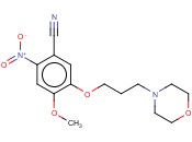 4-methoxy-5-(3-morpholinopropoxy)-2-nitrobenzonitrile