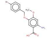 2-AMINO-5-[(4-BROMOPHENYL)METHOXY]-4-METHOXYBENZOIC ACID