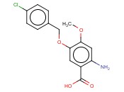 2-AMINO-5-[(4-CHLOROPHENYL)METHOXY]-4-METHOXYBENZOIC ACID