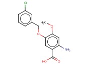 2-AMINO-5-[(3-CHLOROPHENYL)METHOXY]-4-METHOXYBENZOIC ACID