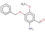 2-氨基-5-甲<span class='lighter'>氧基</span>-4-<span class='lighter'>苄</span><span class='lighter'>氧基</span><span class='lighter'>苯</span><span class='lighter'>甲醛</span>