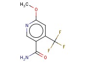 2-METHOXY-4-(TRIFLUOROMETHYL)PYRIDINE-5-<span class='lighter'>CARBOXAMIDE</span>