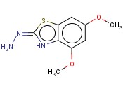 4,6-DIMETHOXY-2(3H)-BENZOTHIAZOLONE HYDRAZONE
