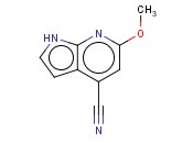 4-CYANO-6-METHOXY-7-<span class='lighter'>AZAINDOLE</span>